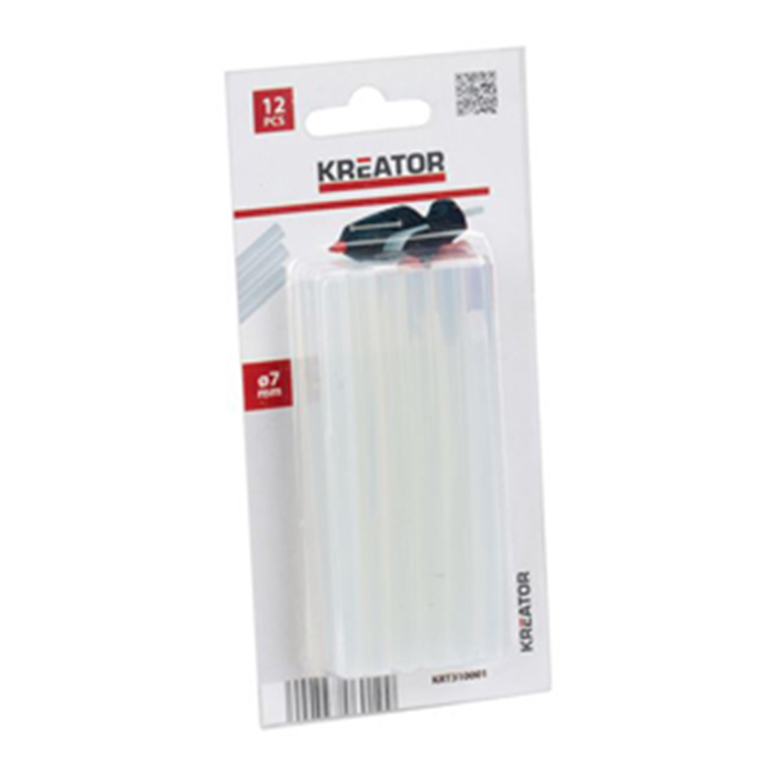 Limstift til limpistol ø7mm. 12 stk. KRT310001