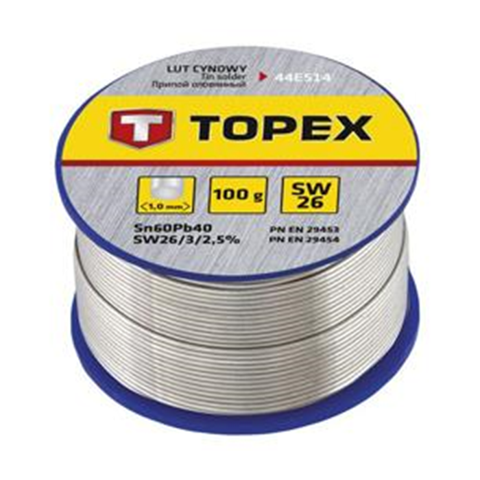 Elektronik loddetin 100g. 44E514 Topex