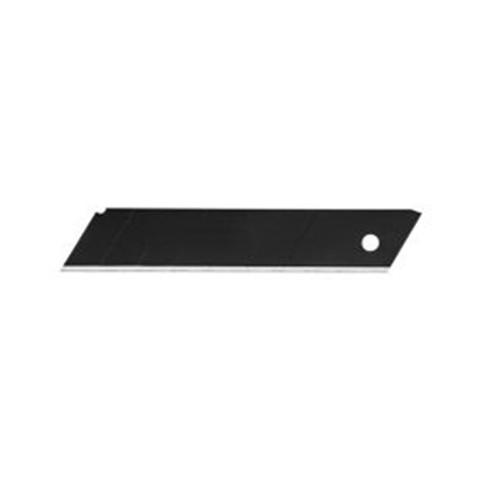 Knivblad til hobbykniv 25mm. 10 stk. sort 64-014