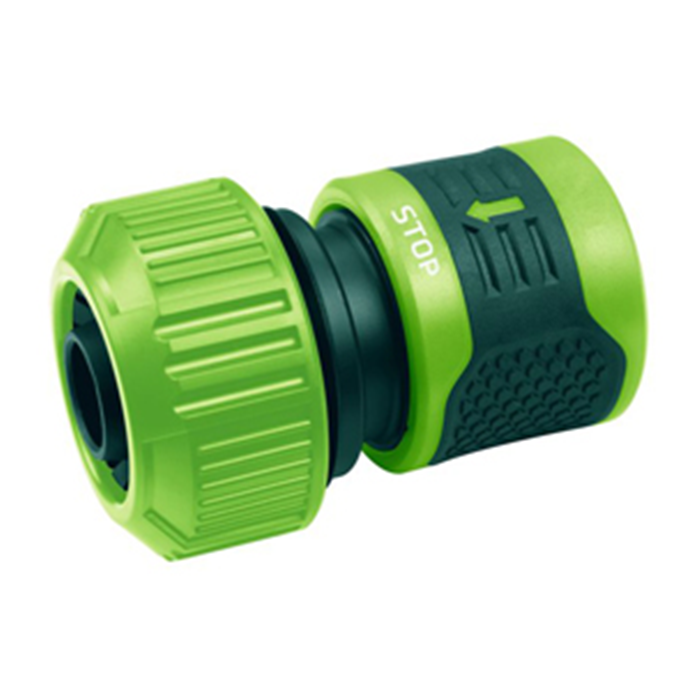 Slangekobling med stop 3/4" 15G733 Verto