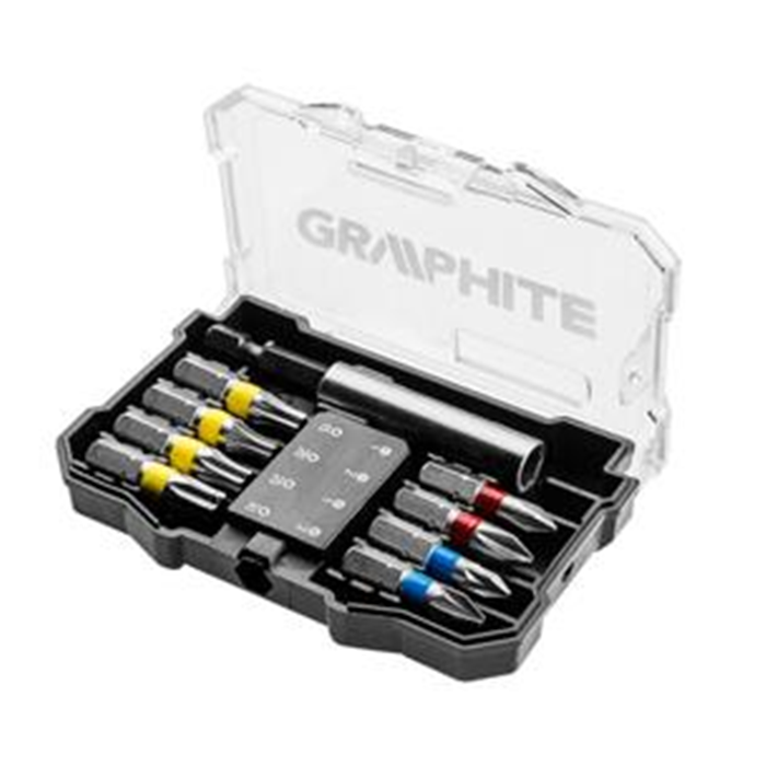 Bitssæt 10 dele 56H614 Graphite