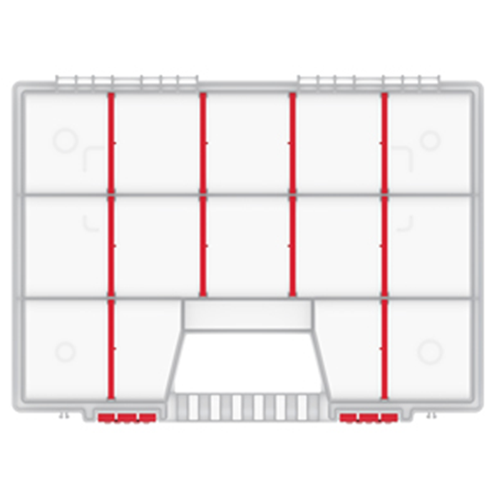 Sortimentskasse 390x290x65mm. KNO40307T