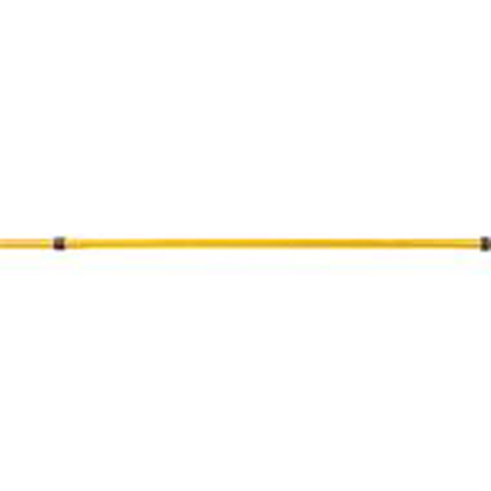 Teleskopskaft 128-240cm. gul alu 15A257