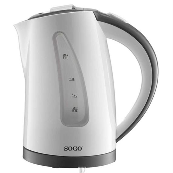 Elkedel hvid 2200W Alba