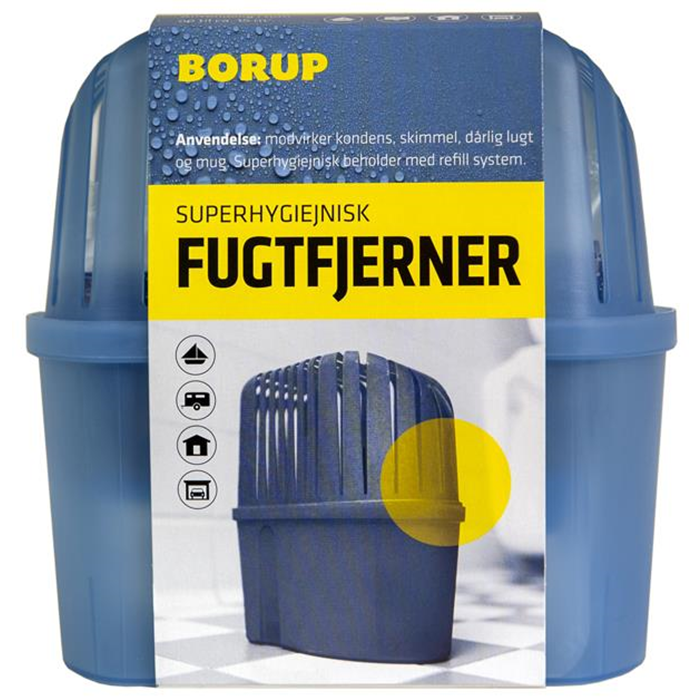 Fugtfjerner 450g. med beholder Borup